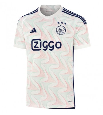Lacne Muži Futbalové dres Ajax 2023-24 Krátky Rukáv - Preč